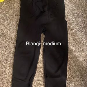 Blanqi over the belly maternity leggings